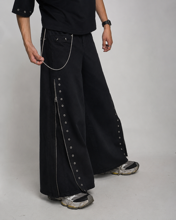 Jeans &ldquo;Semi-Flare&rdquo; 1017 фото